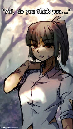 Katsumi in the animation Shorts (Teen)